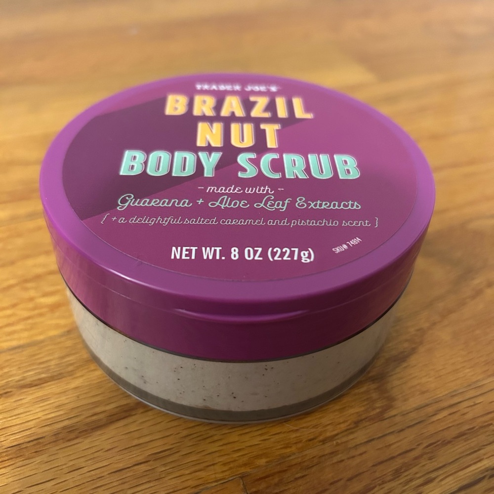 Trader Joe’s Brazil Nut Body Scrub NWT